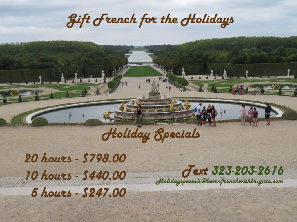 French packages for the holidays