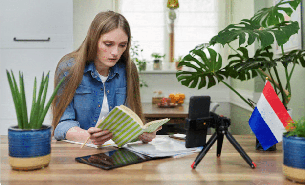 online French classes for adults