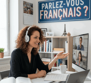 Online tutor for the French language